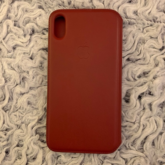 iPhone XS Max leather apple folio case - Picture 2 of 5